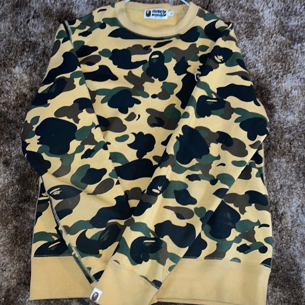 Bape Camo sweater
